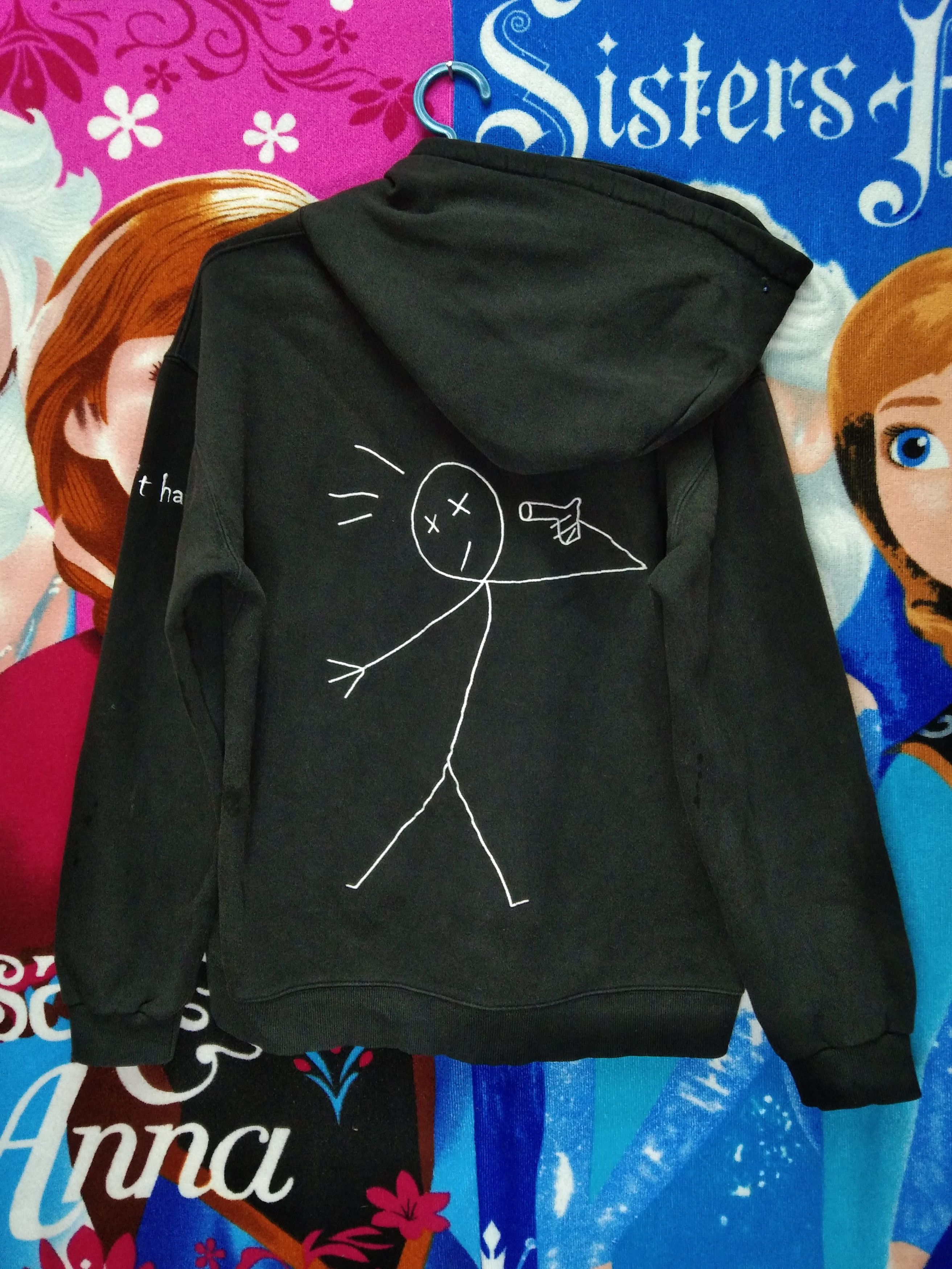 Japanese Brand COMPAGNO "DON'T HATE" RARE HOODIE Size US L / EU 52-54 / 3 - 6 Thumbnail