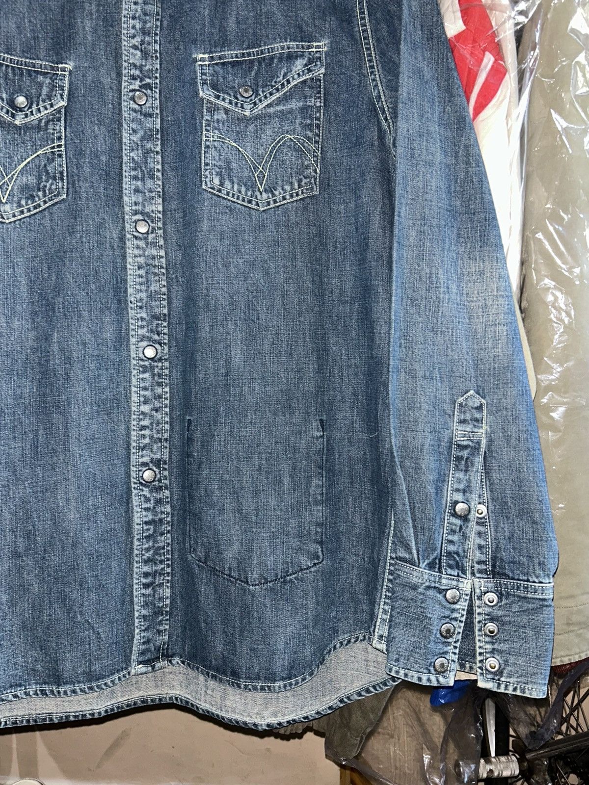 Redmoon Redmoon Western Denim Shirt Size US L / EU 52-54 / 3 - 3 Thumbnail