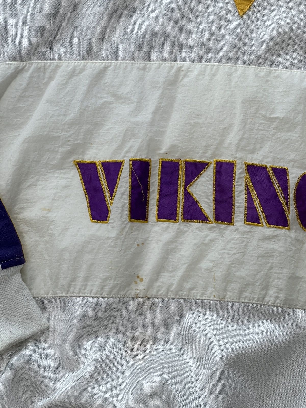 NFL × Vintage Vintage Starter 90s Y2K 2000s NFL Vikings Sweatshirts XL Size US XL / EU 56 / 4 - 6 Thumbnail