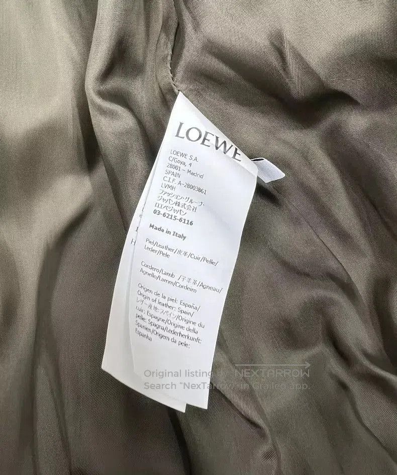 Loewe Loewe 24FW Lambskin Padded Jacket. Size US L / EU 52-54 / 3 - 8 Thumbnail