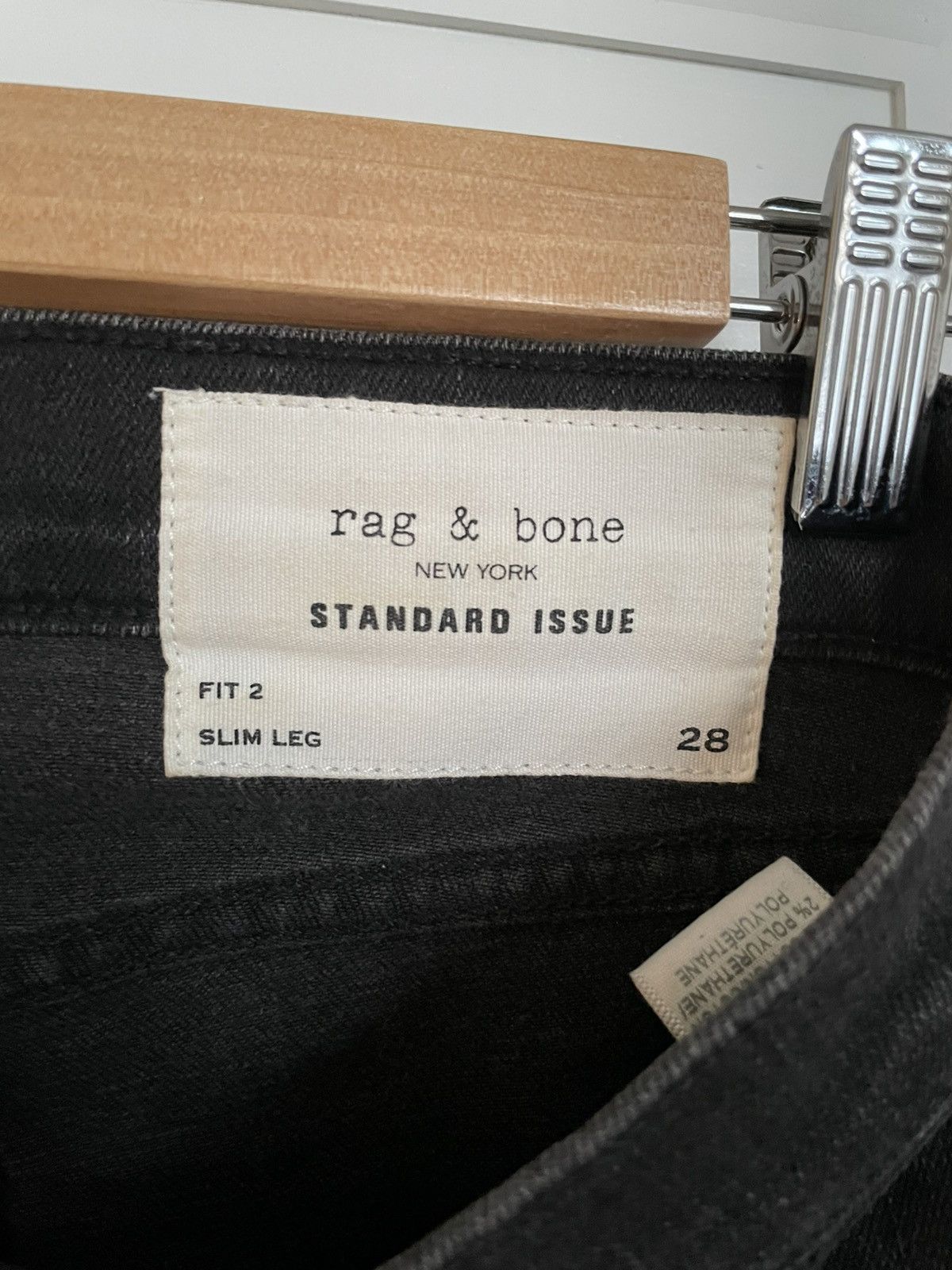 Rag & Bone Rag & Bone Standard Issue Fit 2 slim leg jeans Size US 28 / EU 44 - 7 Thumbnail