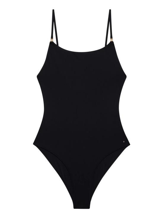Anine Bing ANINE BING Women Bodysuit Tops A 11 10944 BLK26 Black Size S / US 4 / IT 40 - 1 Thumbnail