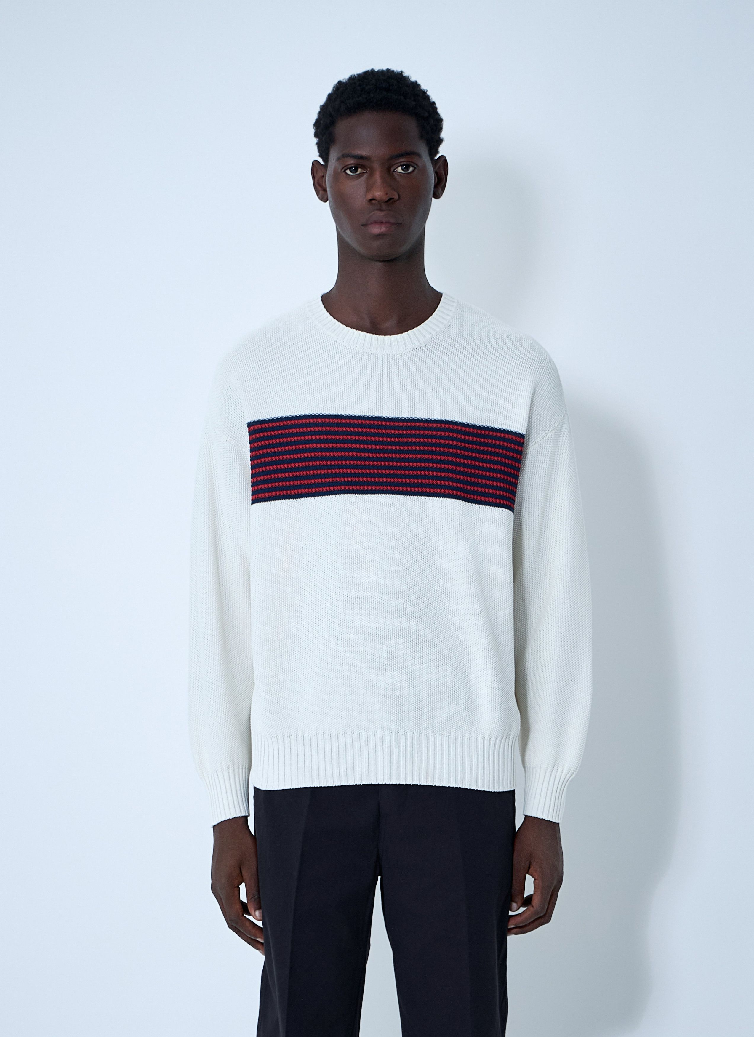 Visvim Cotton-And-Silk-Blend Sweater Size US XXL / EU 58 / 5 - 1 Thumbnail