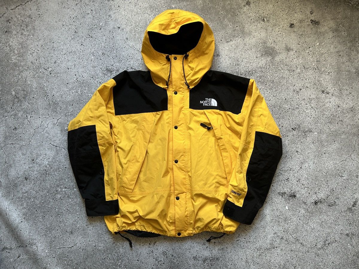 Goretex The North Face Vintage AUTHENTIC The North Face vintage Gore tex yellow jacket Grailed