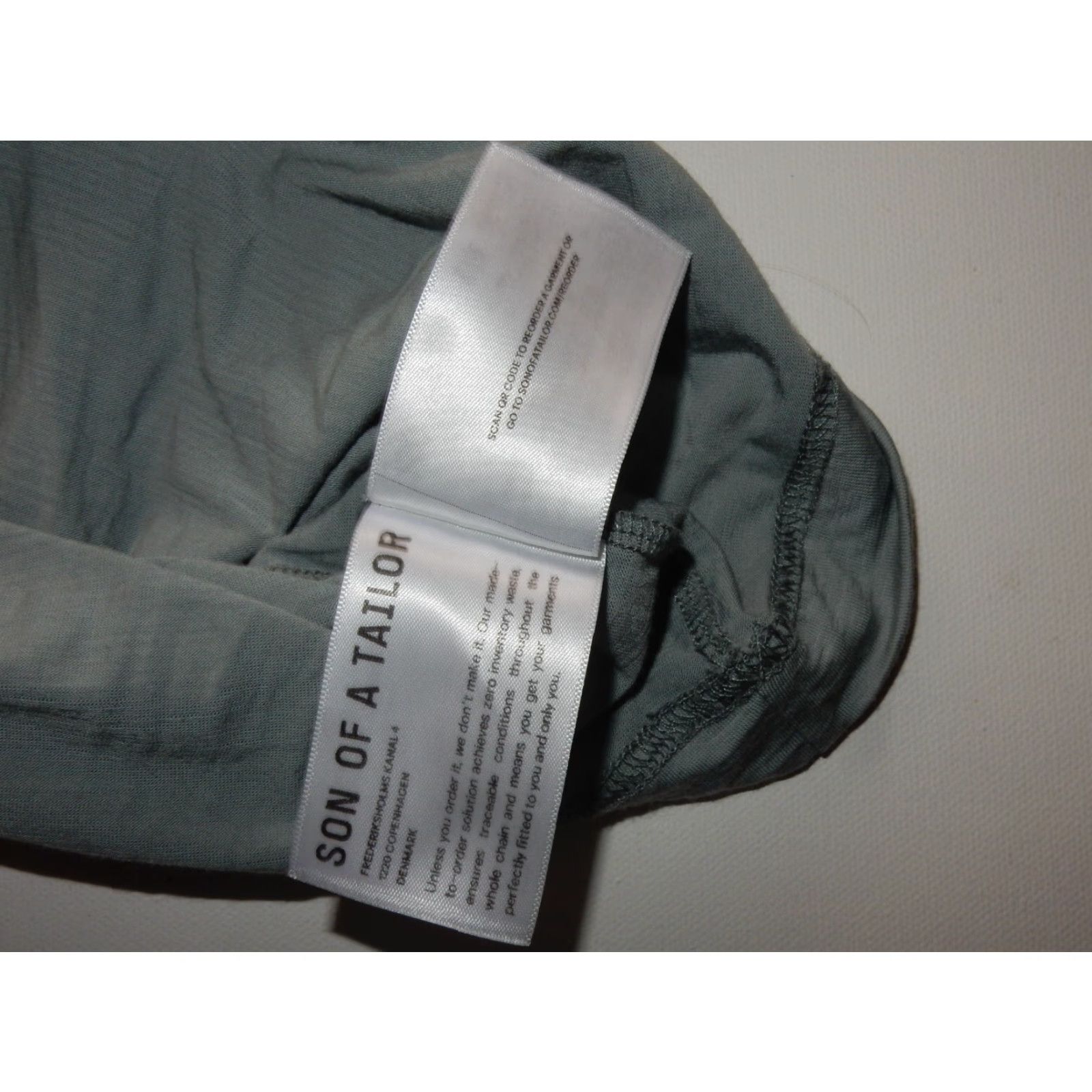 Vintage Son Of A Tailor Mens Wool T Shirt Blue Large Size US L / EU 52-54 / 3 - 3 Thumbnail