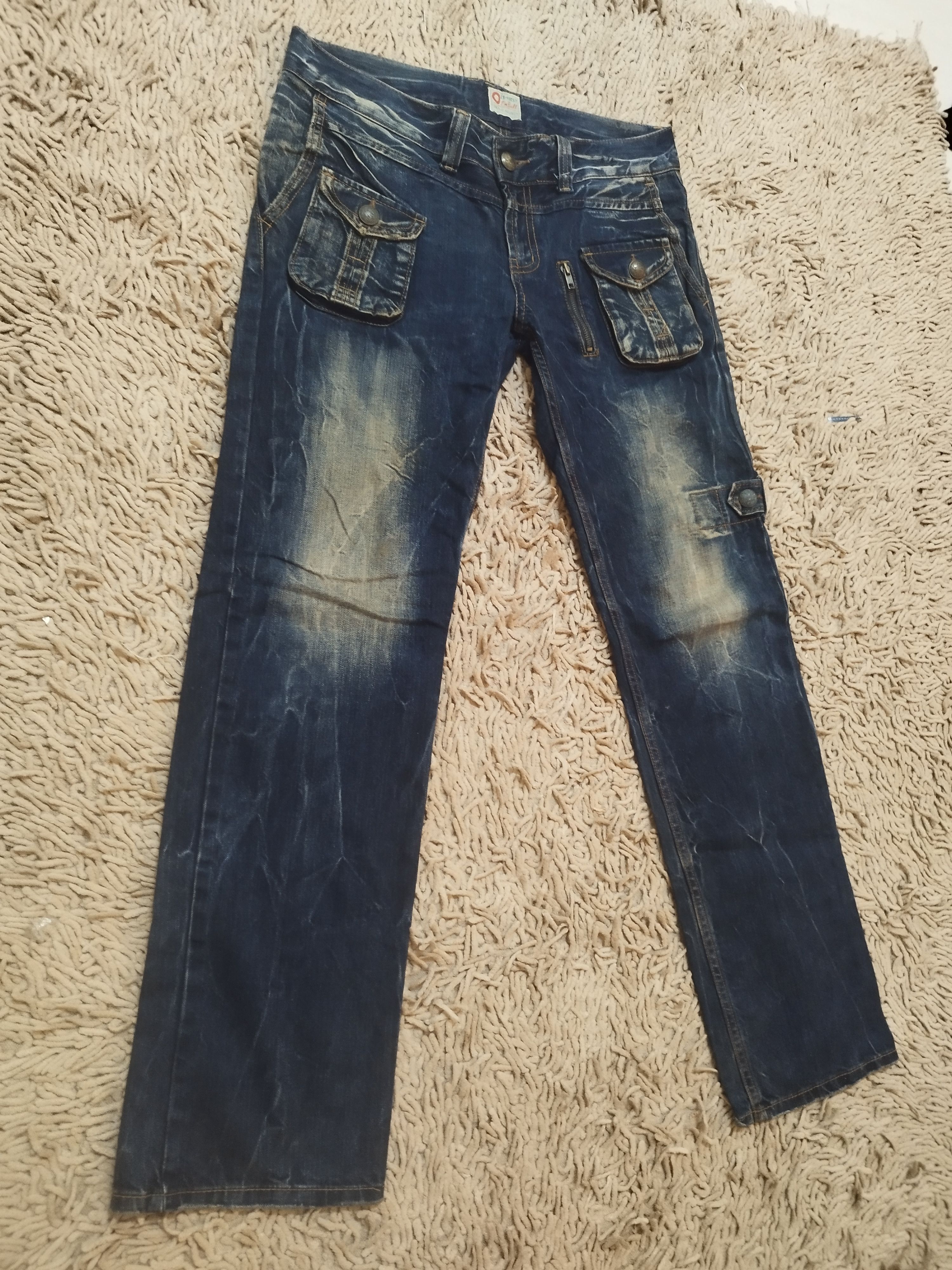 GOSTAR DE FUGA × If Six Was Nine × Japanese Brand Japanese brand rusty gold jeans nice design Size US 36 / EU 52 - 2 Thumbnail