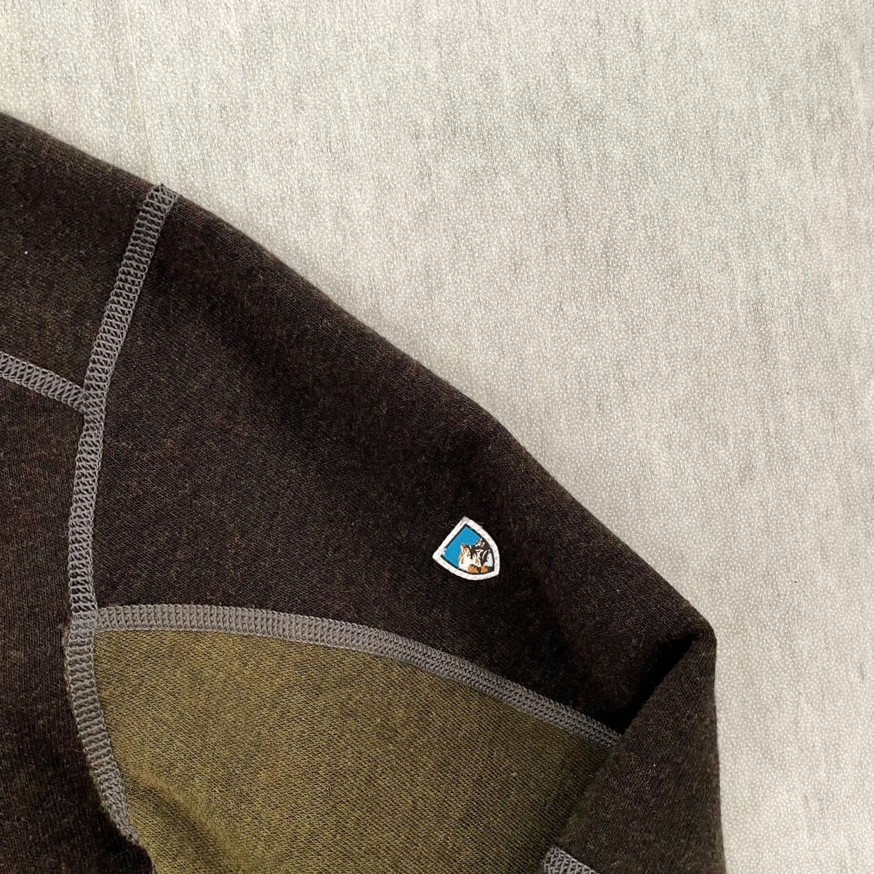 Vintage Kuhl Revel Sweater Adult 2XL Brown 1/4 Zip Pullover Fleece Outdoor Performance Shirt Size US XXL / EU 58 / 5 - 3 Thumbnail