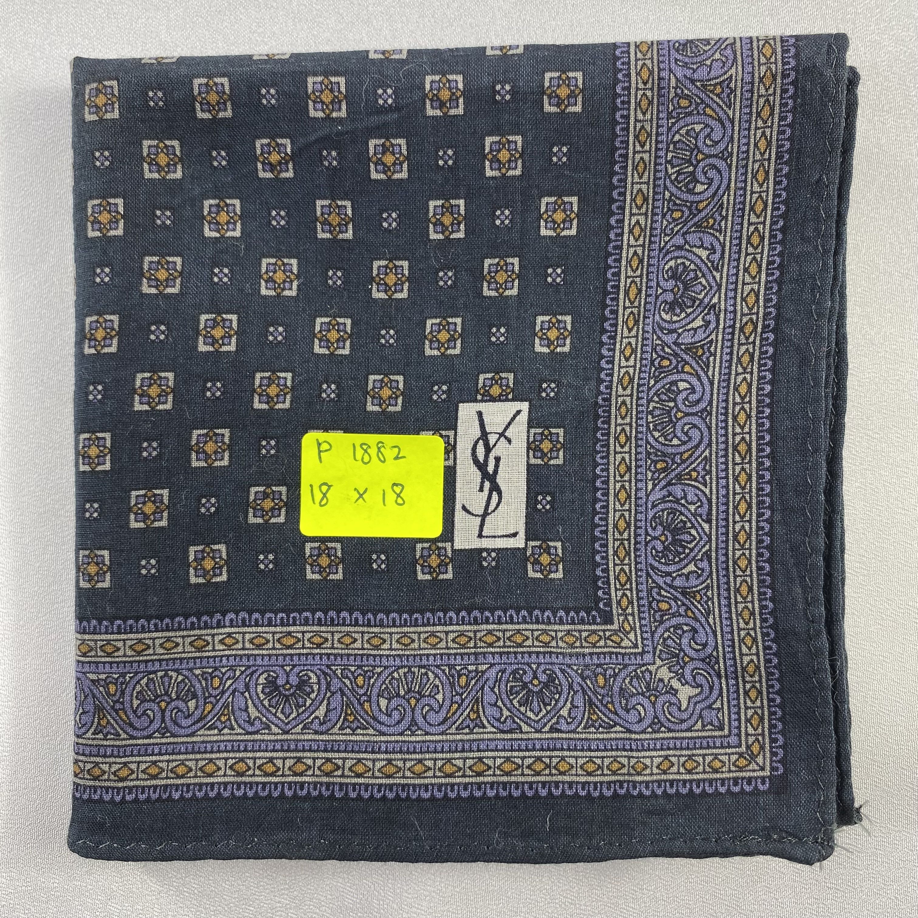 Vintage Yves Saint Laurent Neckerchief / Handkerchief-P1882 Size ONE SIZE - 5 Thumbnail