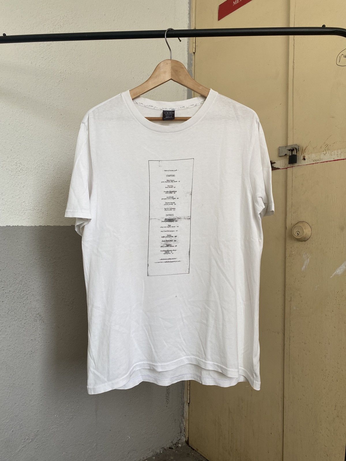 Number (N)ine Number Nine Menu Tshirt Size US L / EU 52-54 / 3 - 1 Thumbnail
