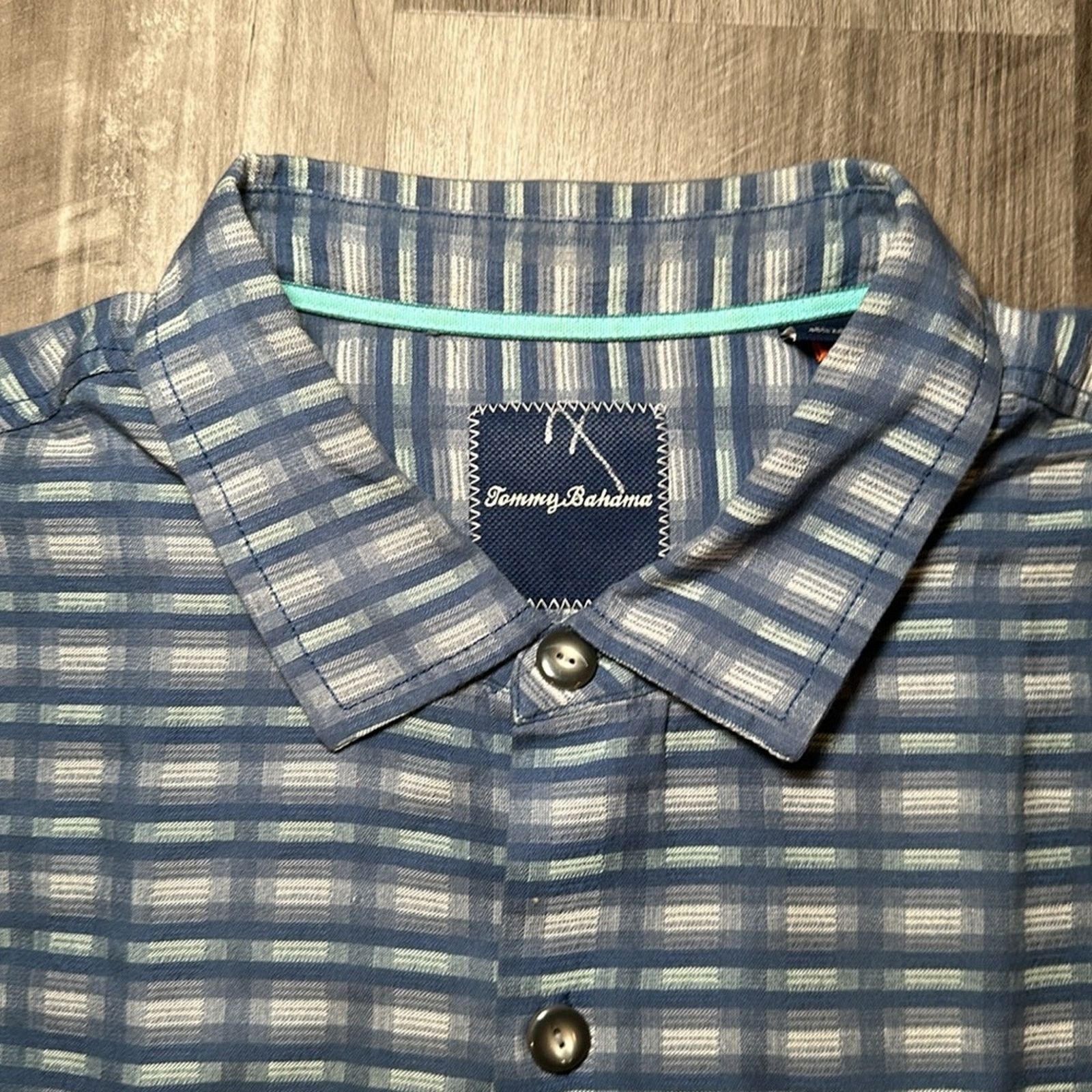 Tommy Bahama Tommy Bahama Silk Blend Short Sleeve Button Down - XL Size US XL / EU 56 / 4 - 7 Thumbnail