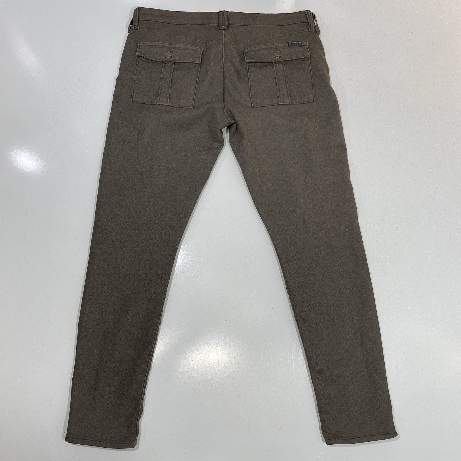 7 For All Mankind 7 For All Mankind Ankle Zip Skinny Jeans Size 32 (34”) USA Size 34" / US 12 / IT 48 - 8 Thumbnail