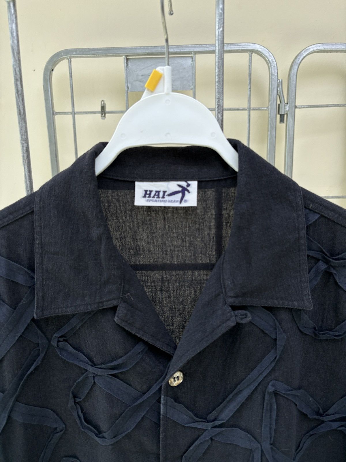 Hai Sporting Gear Hai Sporting Gear Issey Miyake black shirt Size US M / EU 48-50 / 2 - 2 Thumbnail