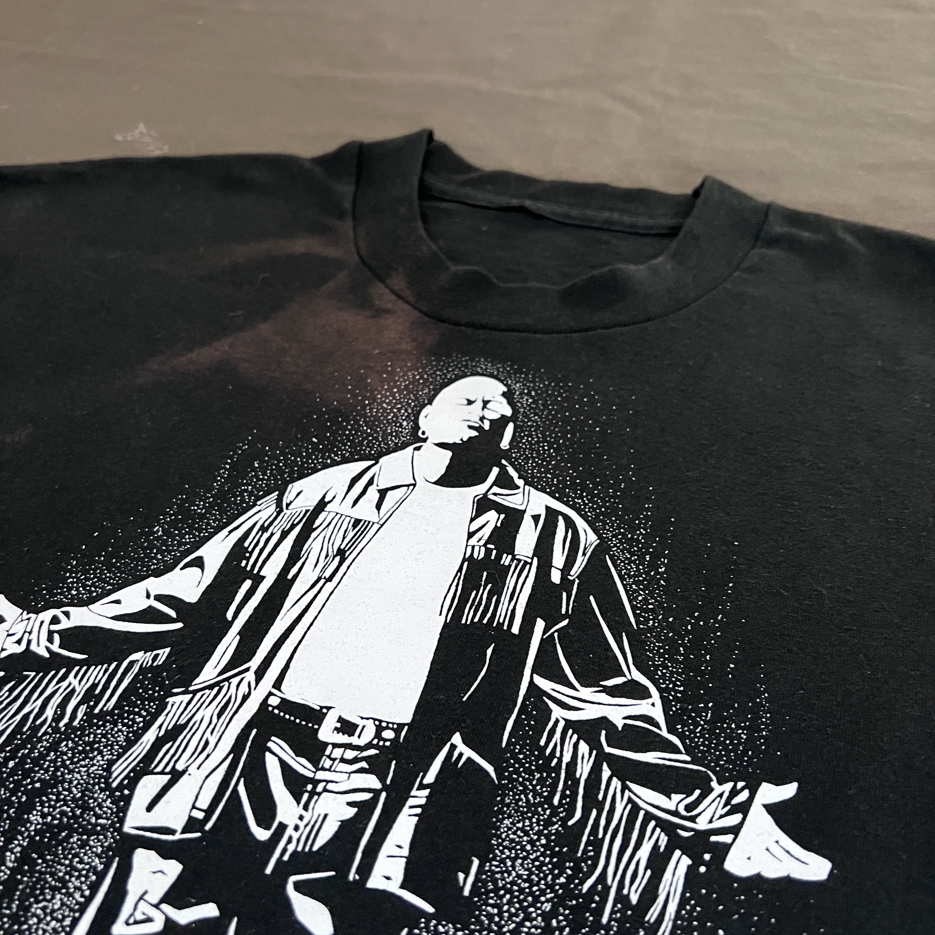Rap Tees × Vintage Vintage 90s Litefoot Promo Tee 2XL native american rapper Size US XXL / EU 58 / 5 - 8 Thumbnail