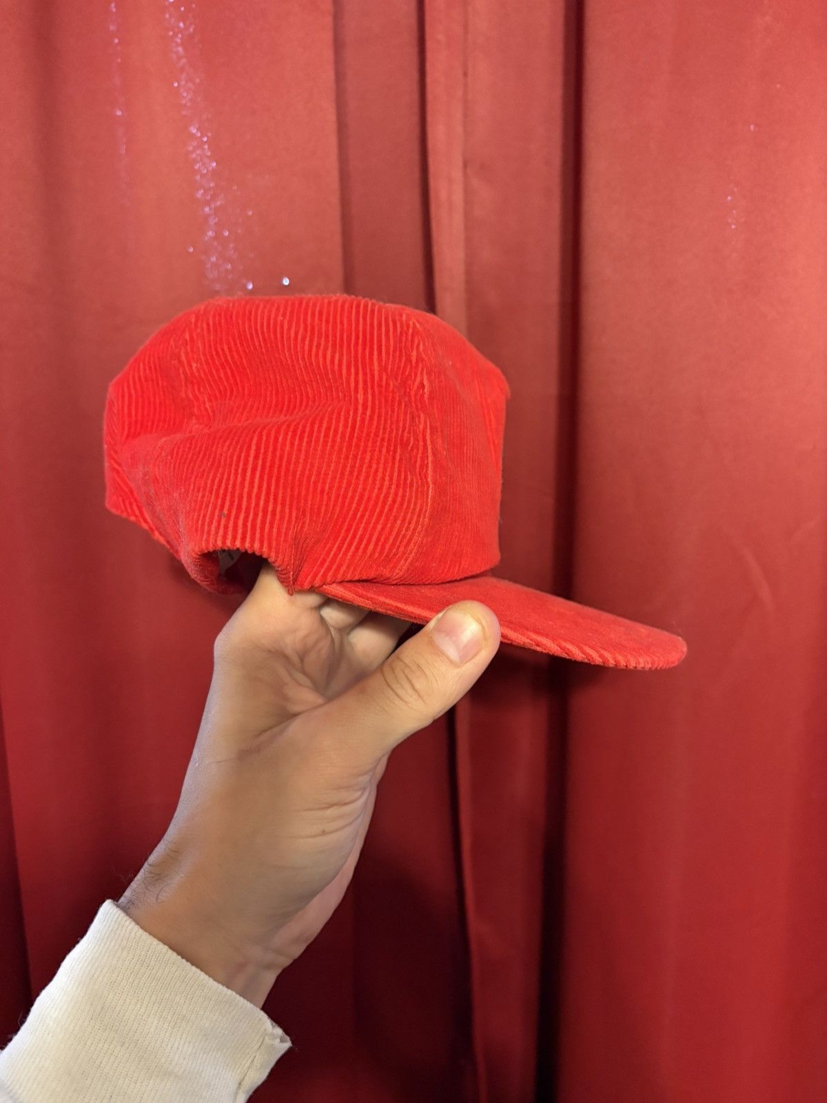 NHL Vintage Chicago Blackhawks Hat 90’s Corduroy Hockey Grail Size ONE SIZE - 2 Thumbnail