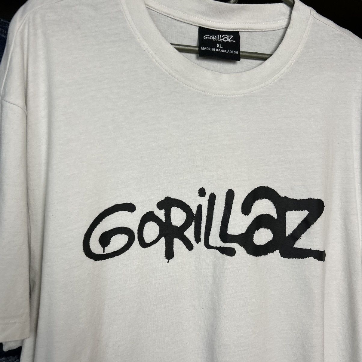 Band Tees Mens Gorillaz Big Logo Streetwear band group tee Size US XL / EU 56 / 4 - 6 Thumbnail