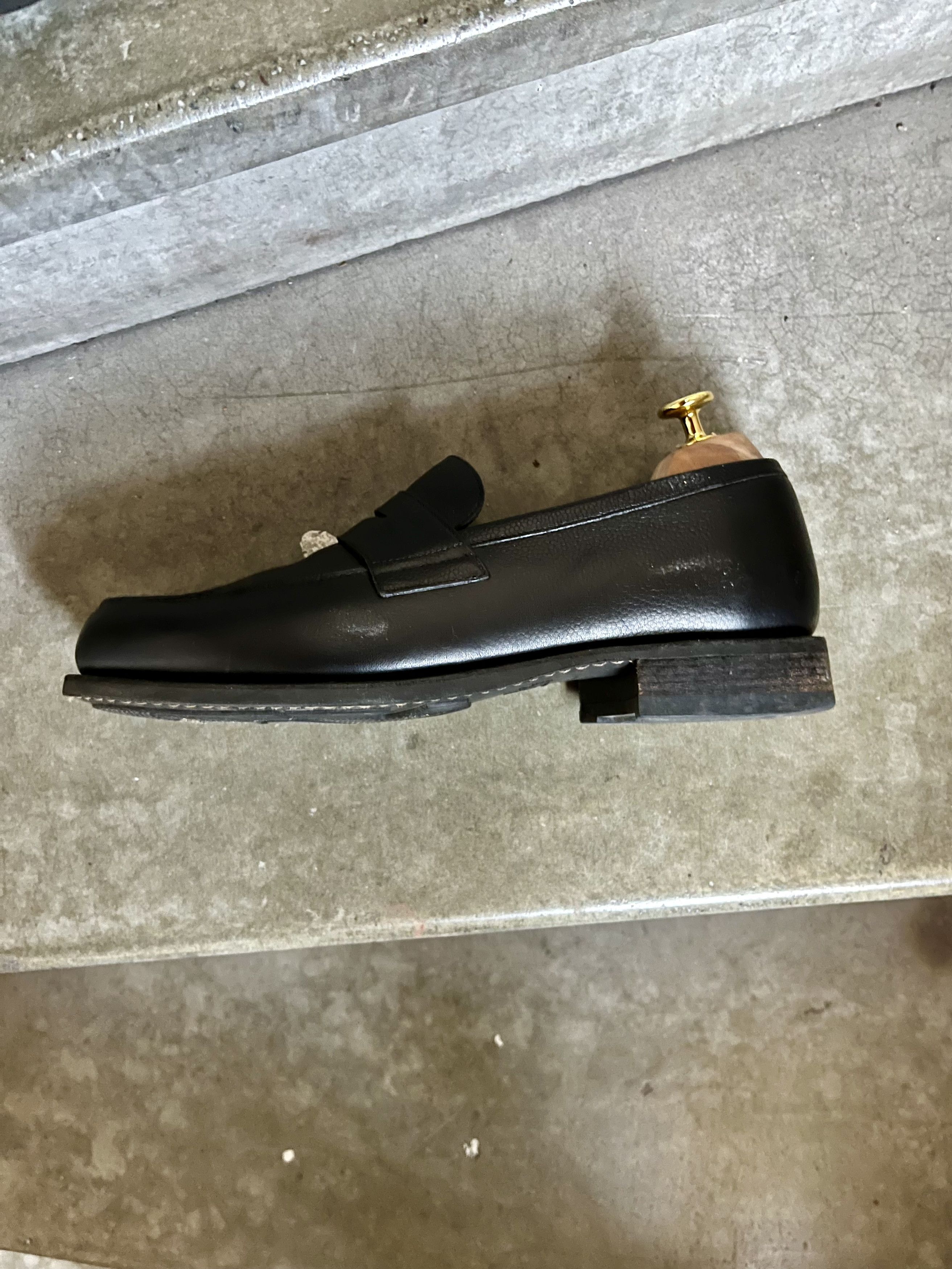 Paraboot Adonis Penny Loafers Size US 8.5 / EU 41-42 - 2 Thumbnail