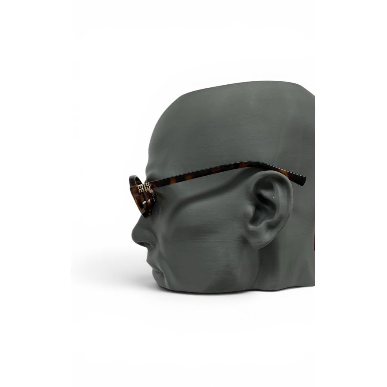 Miu Miu Miu Miu Oval Tortoiseshell Sunglasses Size ONE SIZE - 4 Thumbnail