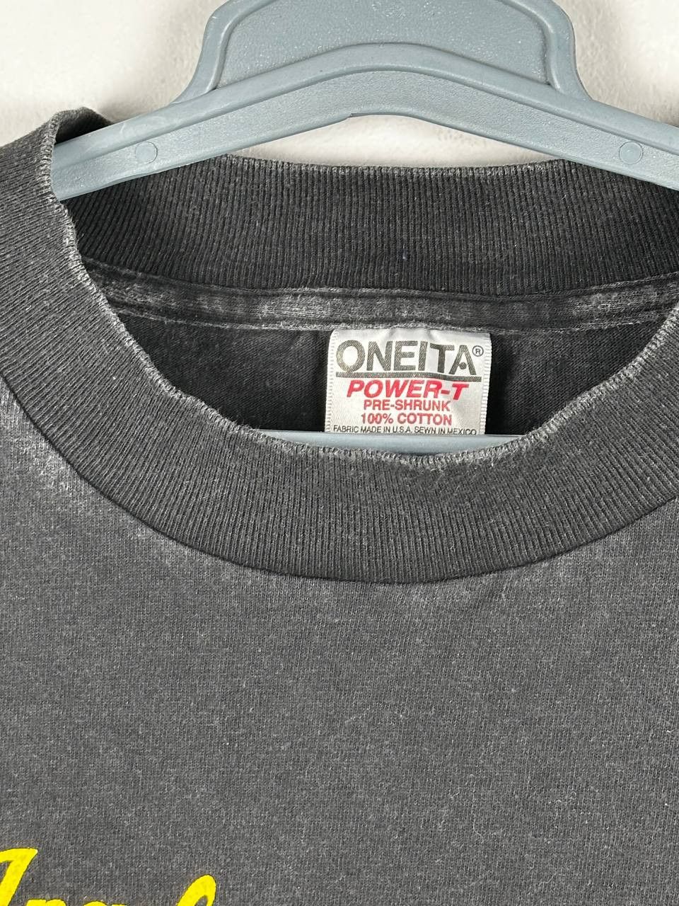Vintage Vintage Oneita 90’s Air Force USA T-Shirt Single Stitch Size US XL / EU 56 / 4 - 7 Thumbnail