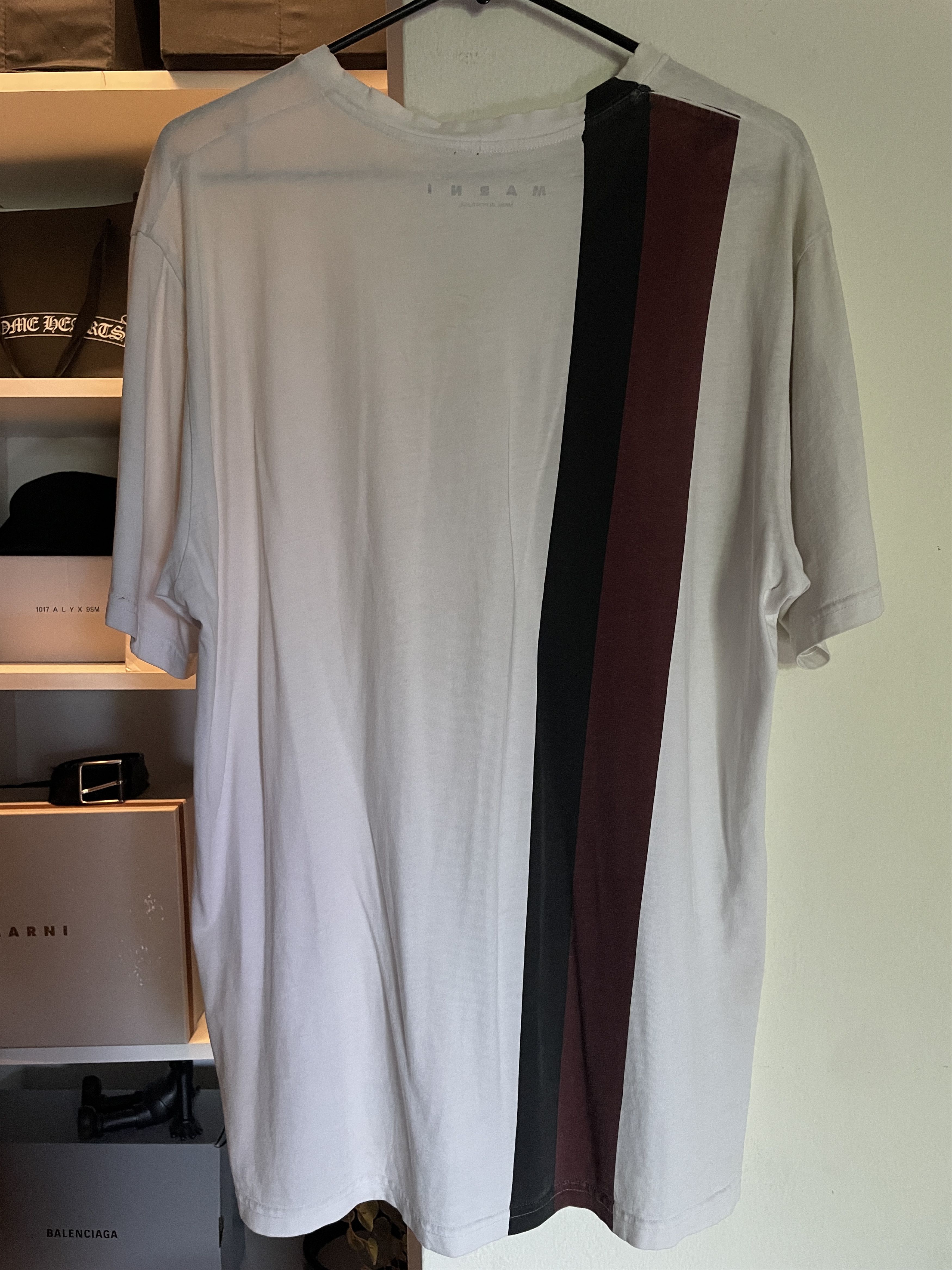 Marni Marni Scribble T-Shirt Size US L / EU 52-54 / 3 - 2 Thumbnail