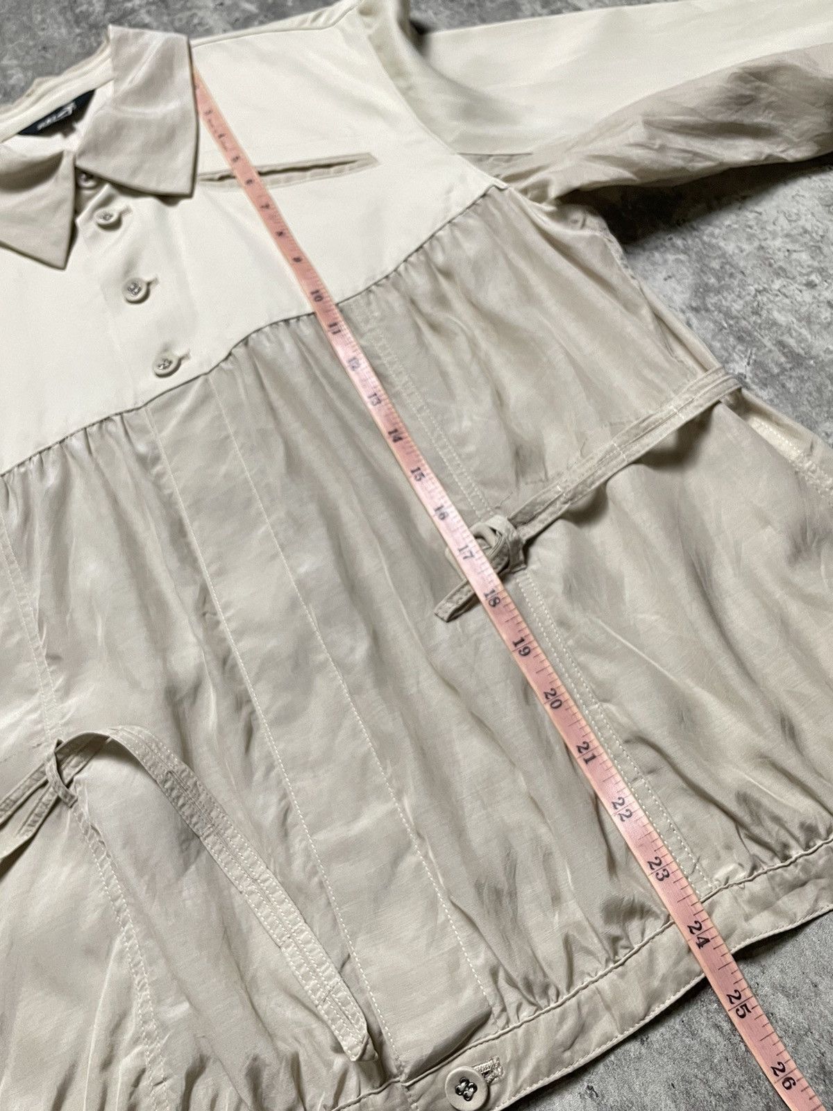 Hai Sporting Gear × Issey Miyake × Japanese Brand Hai Sporting Gear Button Up With Laces Size M / US 6-8 / IT 42-44 - 10 Thumbnail