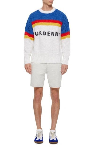 Burberry Burberry Mohair logo knit sweater Size US XL / EU 56 / 4 - 1 Thumbnail