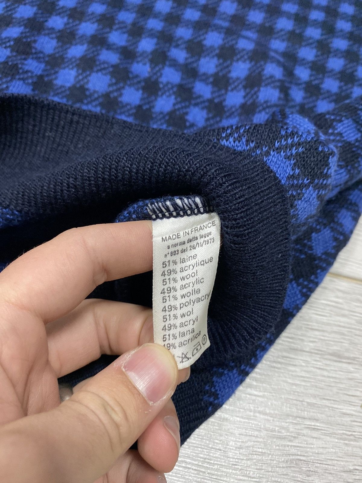 Lacoste Lacoste chemise France wool vintage sweater over print Size US M / EU 48-50 / 2 - 8 Thumbnail