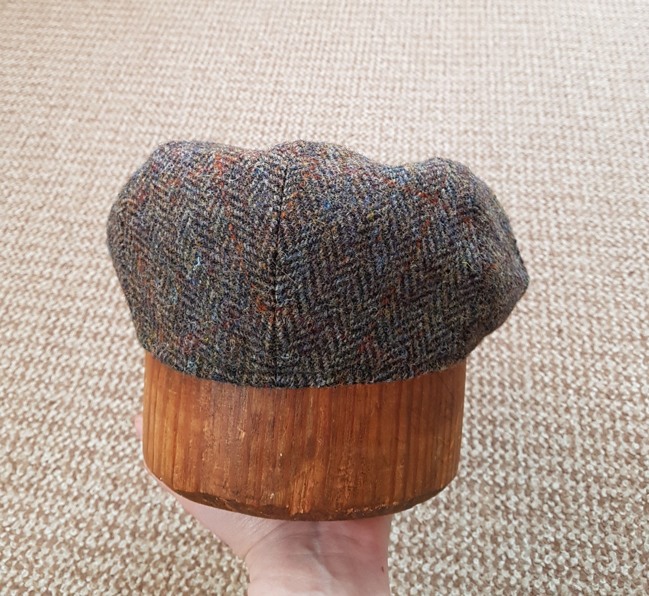 Harris Tweed Harris Tweed Peaky Blinders Centenary Label Wool Hat Cap Size 40 - 5 Thumbnail