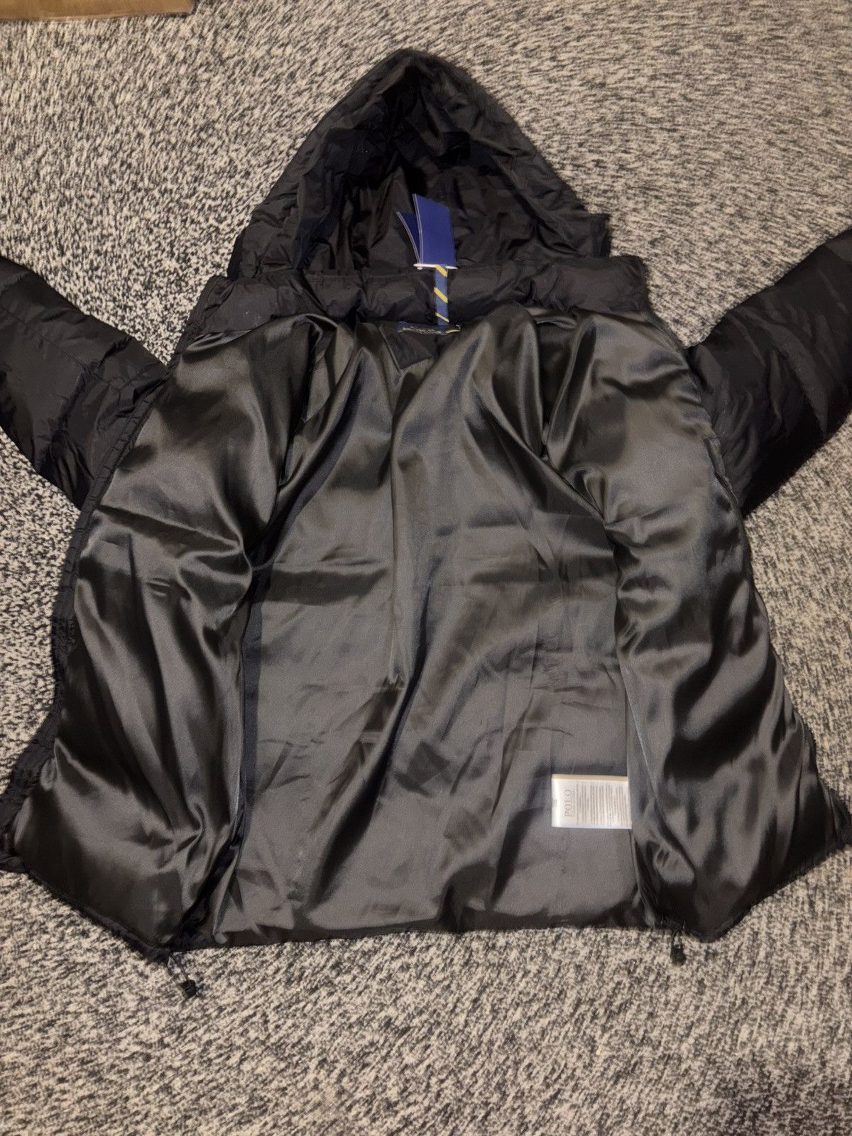 Ralph Lauren Men’s Ralph Lauren Large Black Puffer Jacket – New With Tags Size US L / EU 52-54 / 3 - 2 Thumbnail