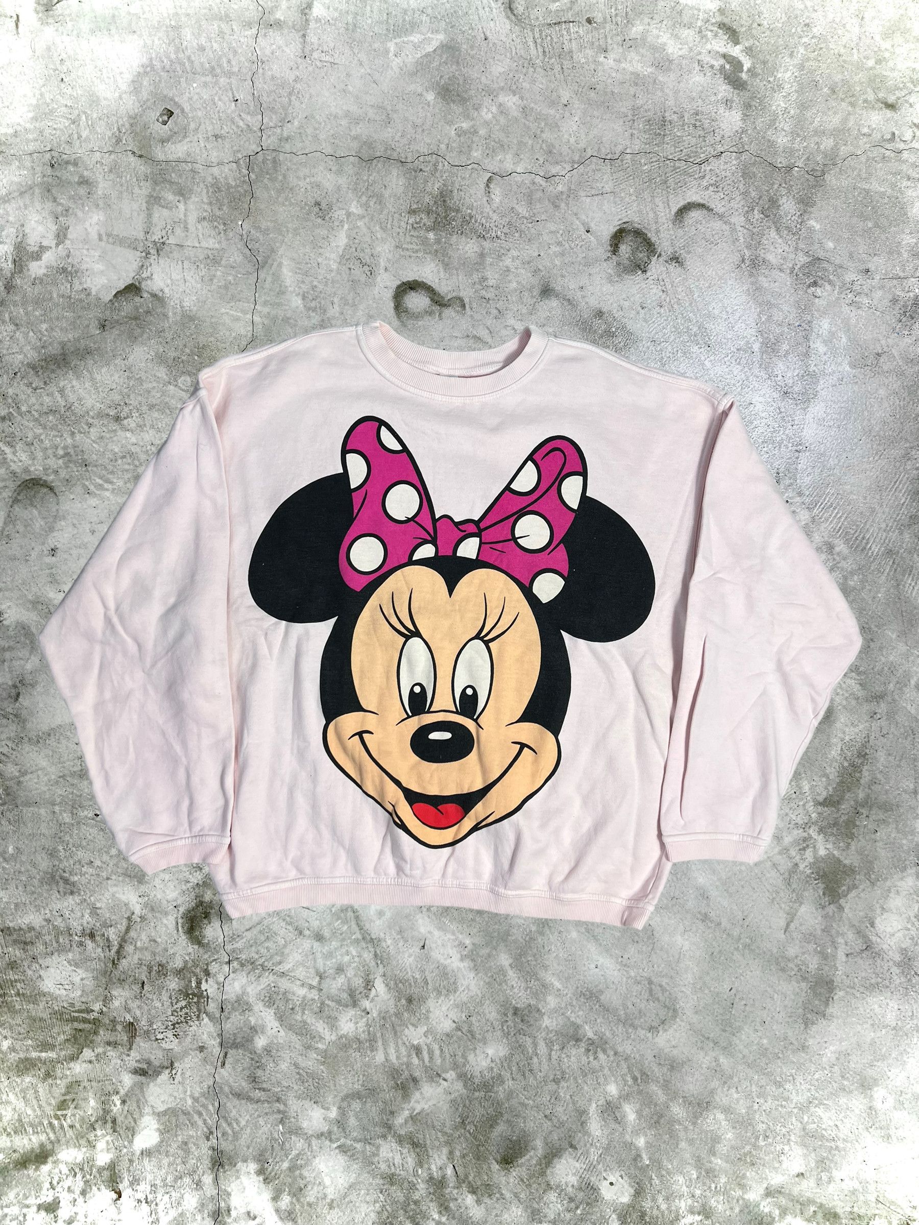 Disney Vtg Minnie Mouse Disney Big Print Sweatshirt (XXL) GTMD464 Size US XXL / EU 58 / 5 - 1 Thumbnail