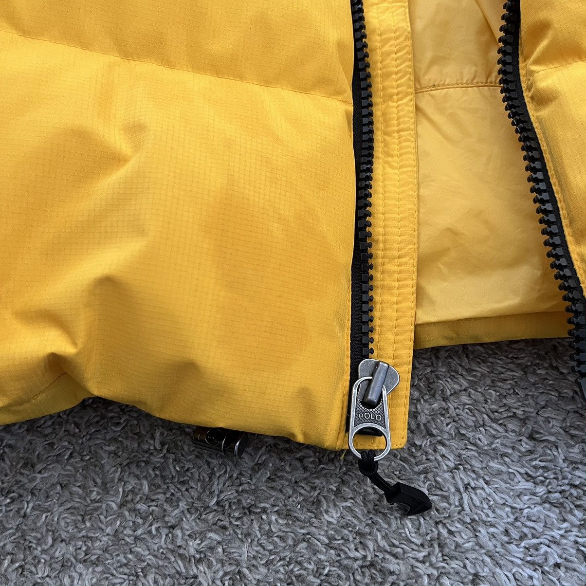 Polo Ralph Lauren 🔴Polo Ralph Lauren Puffer Jacket Size Medium Black Yellow Size US M / EU 48-50 / 2 - 19 Thumbnail