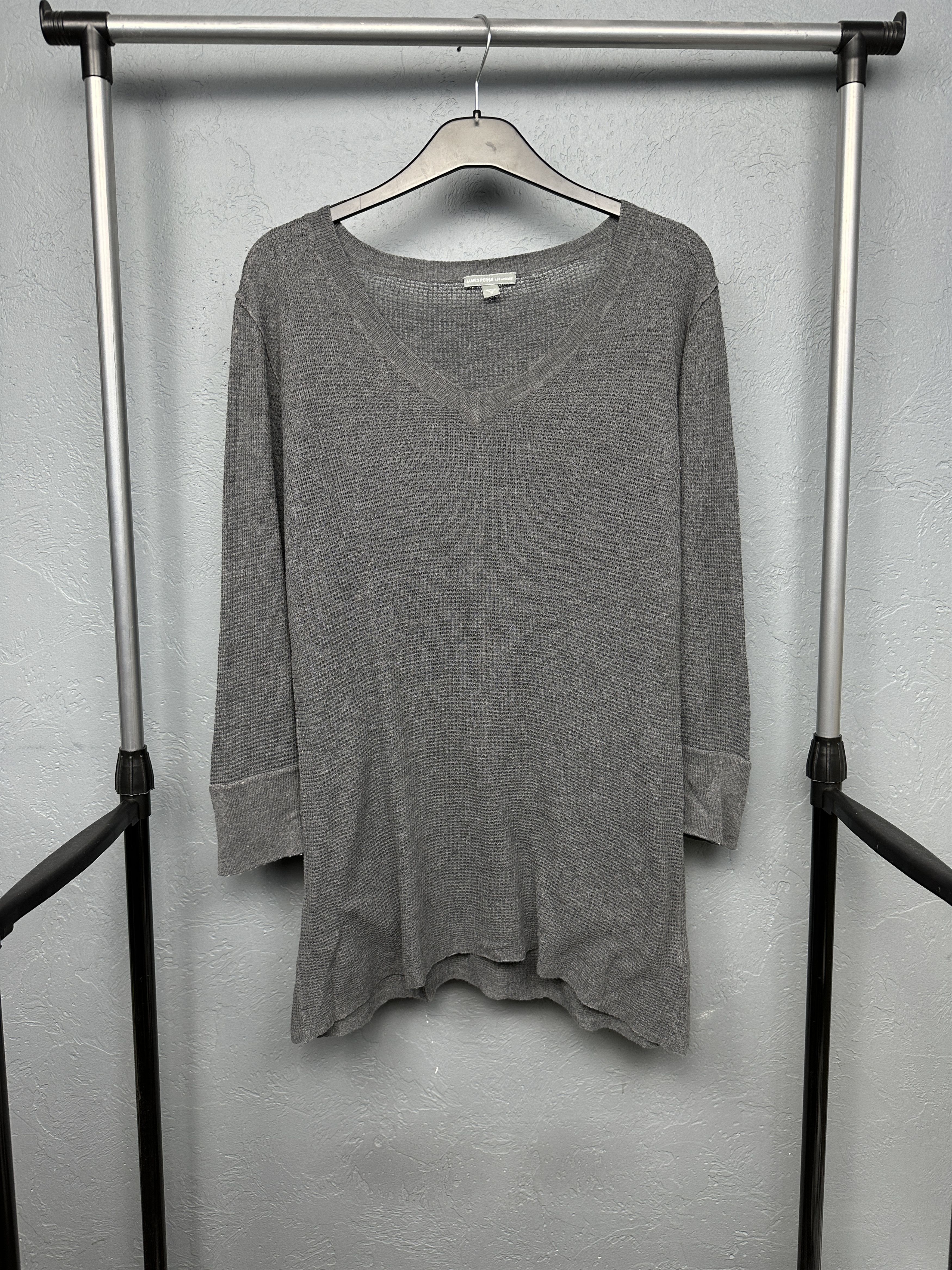 James Perse James Perse Womens Mesh Knit Sweater Size M / US 6-8 / IT 42-44 - 1 Thumbnail