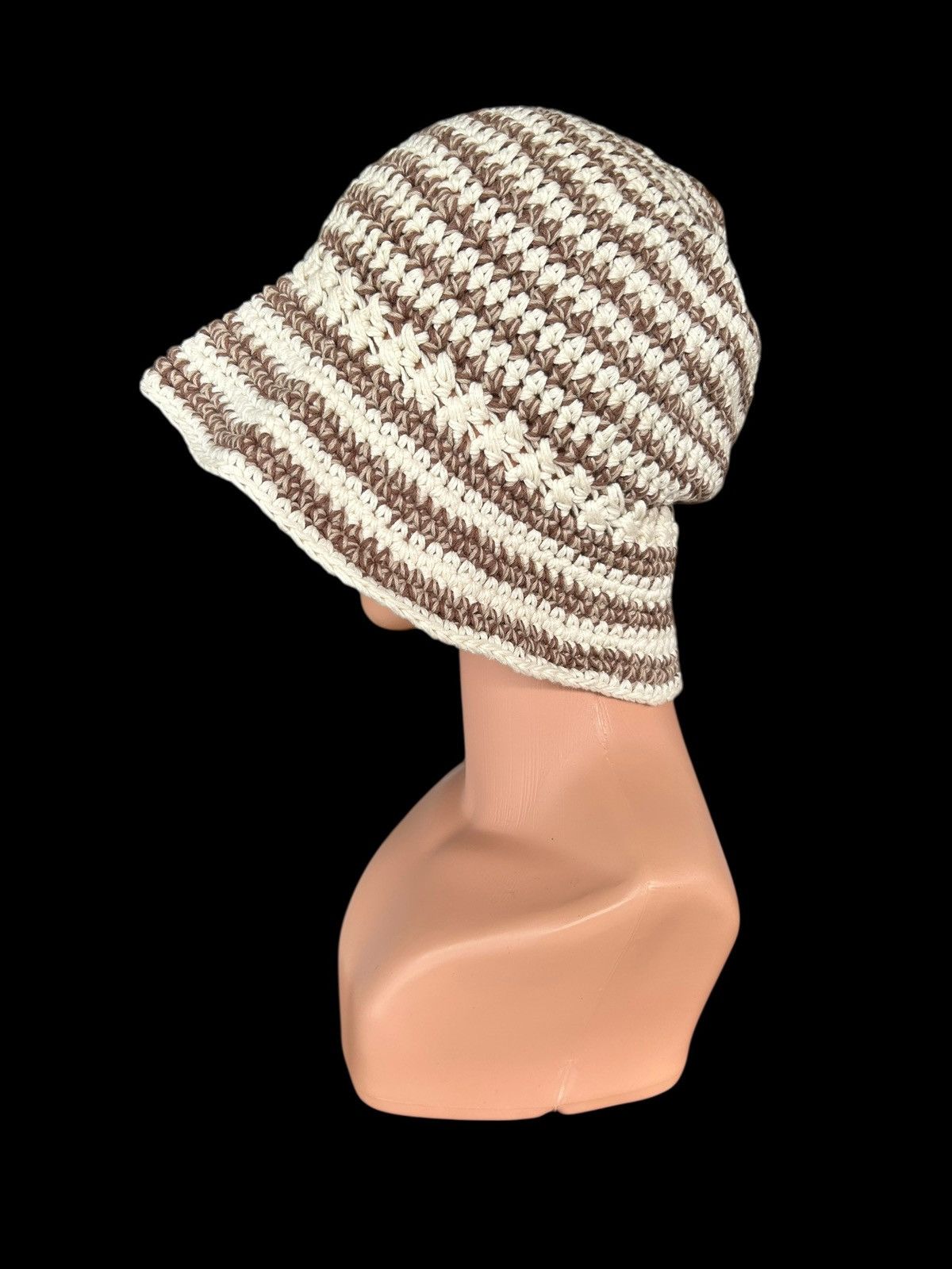 Japanese Brand × Kapital × Vintage Crochet Knitted Handmade Bucket Hats Size ONE SIZE - 2 Thumbnail