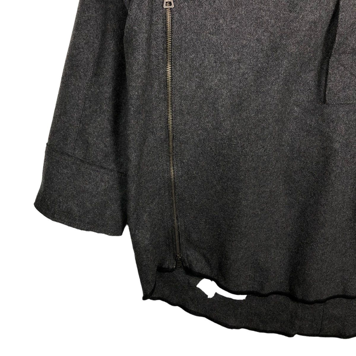 Prada 🔥 PRADA WOOL ANORAK ZIPPER HIGHCOLAR JACKET MADE IN ITALY Size US M / EU 48-50 / 2 - 6 Thumbnail