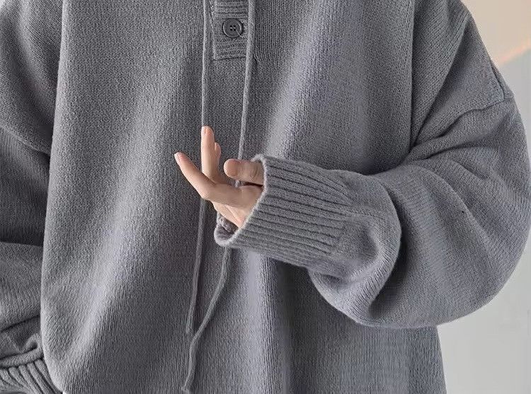Vintage Streetwear Casual Classic Loose Knitted Pullover Sweater Size US XL / EU 56 / 4 - 4 Thumbnail