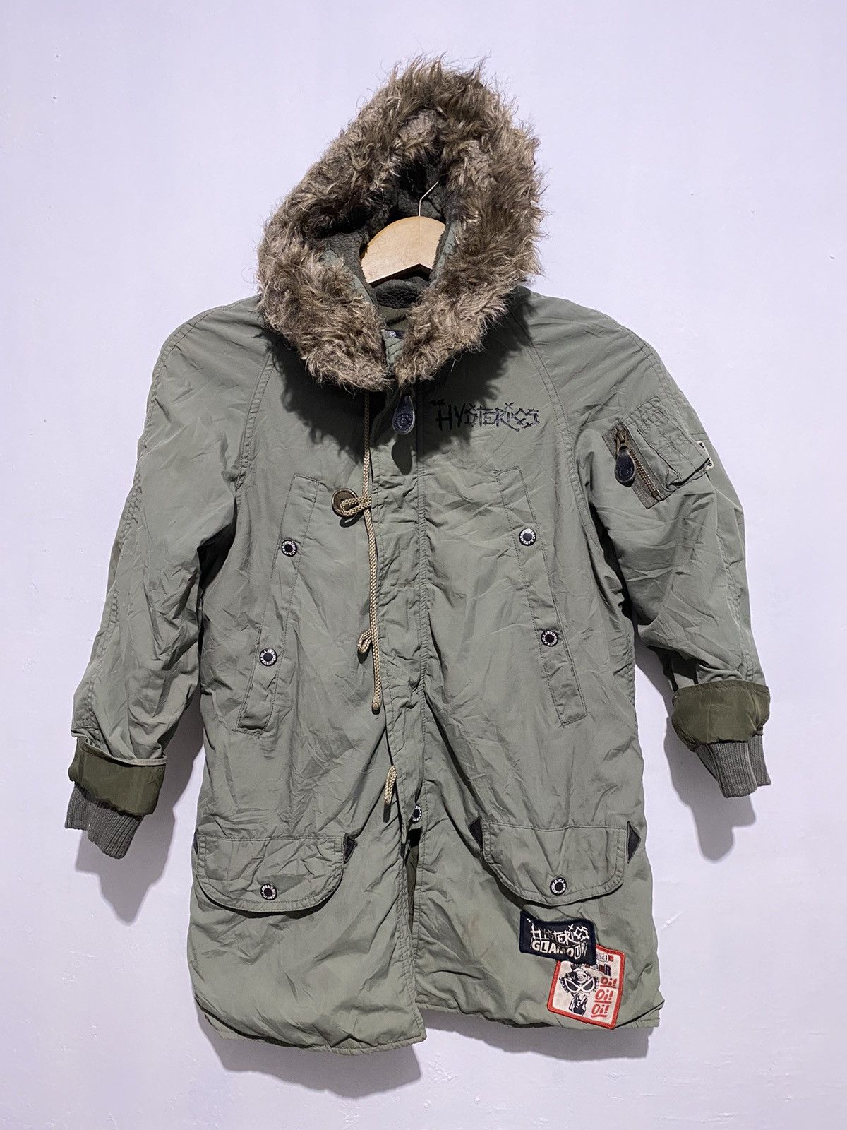 Hysteric Glamour Vintage hysterics glamour mini army fur jacket Size US XXS / EU 40 - 1 Thumbnail
