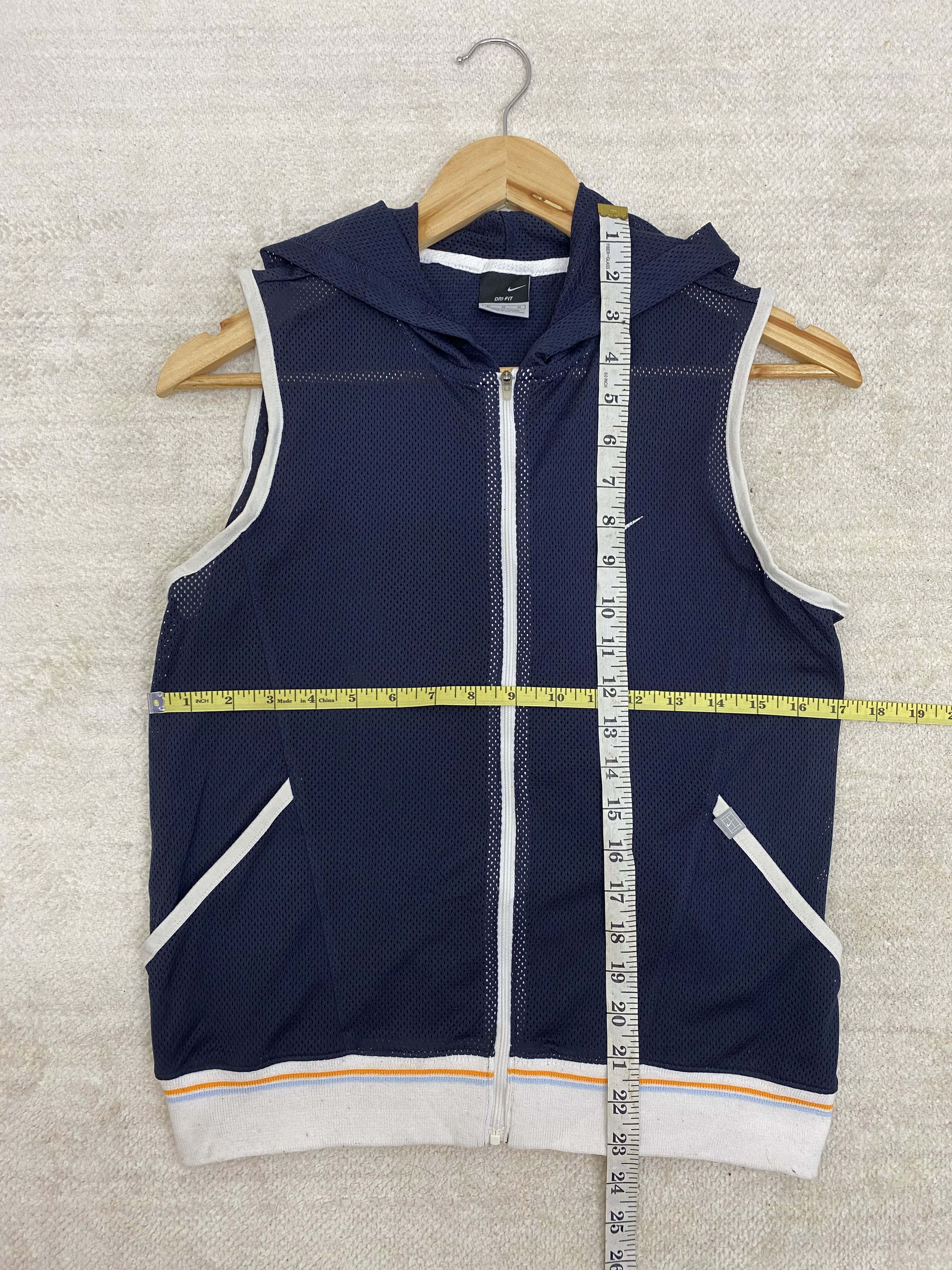 Nike Vintage Hoodie Vest NIKE Size US M / EU 48-50 / 2 - 8 Thumbnail