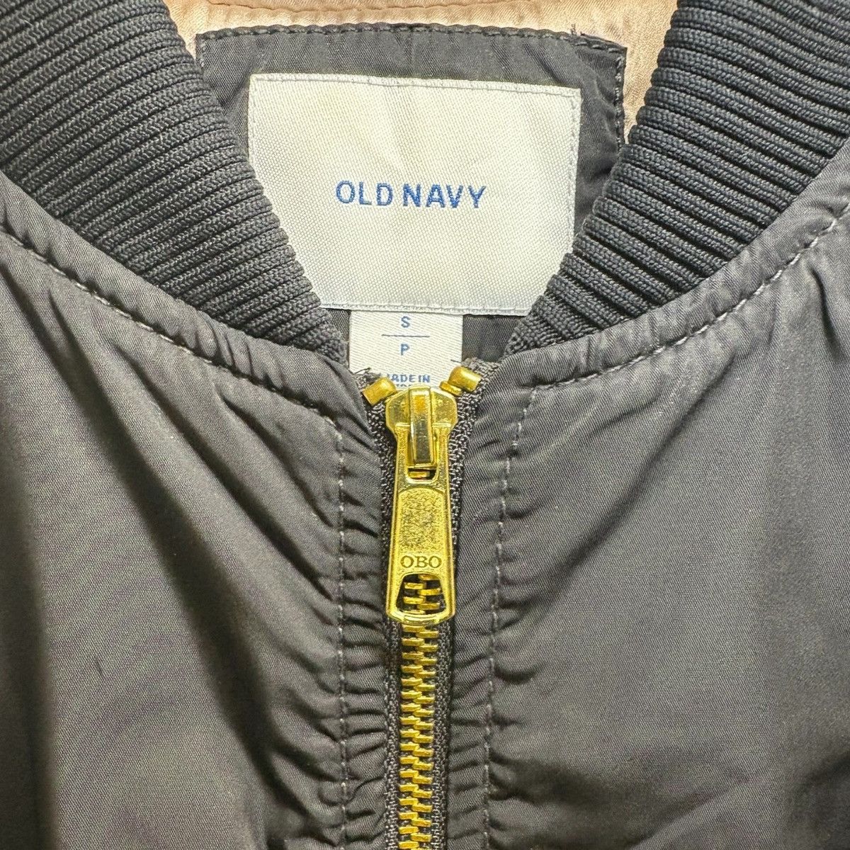 Old Navy Vintage Y2K Old Navy Women’s Black Long Sleeve Bombet Jacket Size S / US 4 / IT 40 - 6 Thumbnail