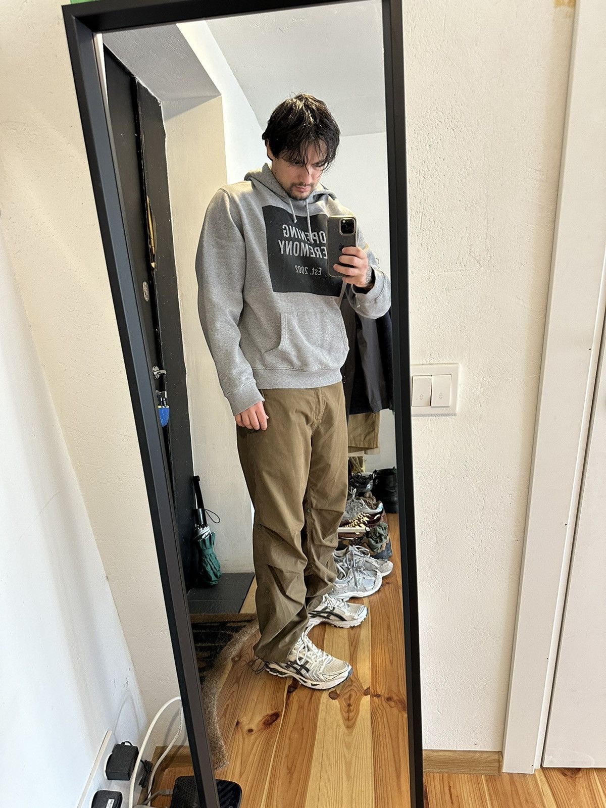 Opening Ceremony Opening Ceremony Box Logo Grey Hoodie Men’s Size US L / EU 52-54 / 3 - 7 Thumbnail