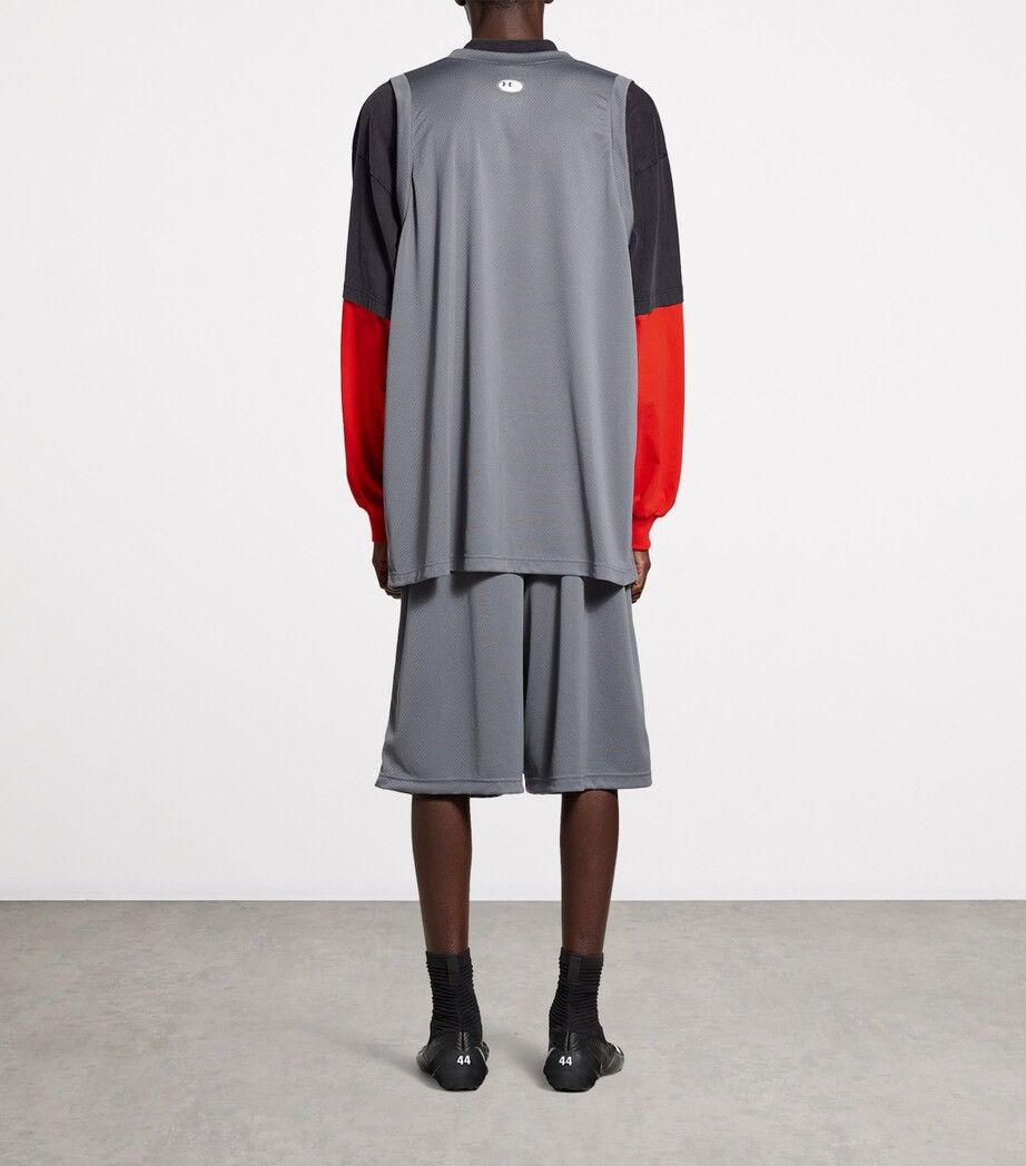 Balenciaga × Under Armour Triple Layered Mesh Sweatshirt Size US M / EU 48-50 / 2 - 3 Thumbnail