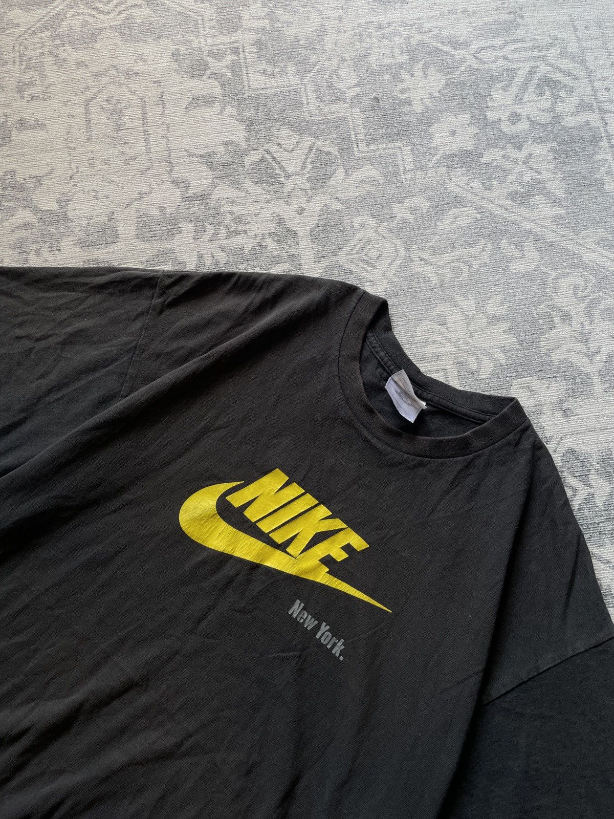 Nike Nike Vintage T-Shirt New York Big Logo 90s Japanese Y2K Rap Size US XL / EU 56 / 4 - 5 Thumbnail