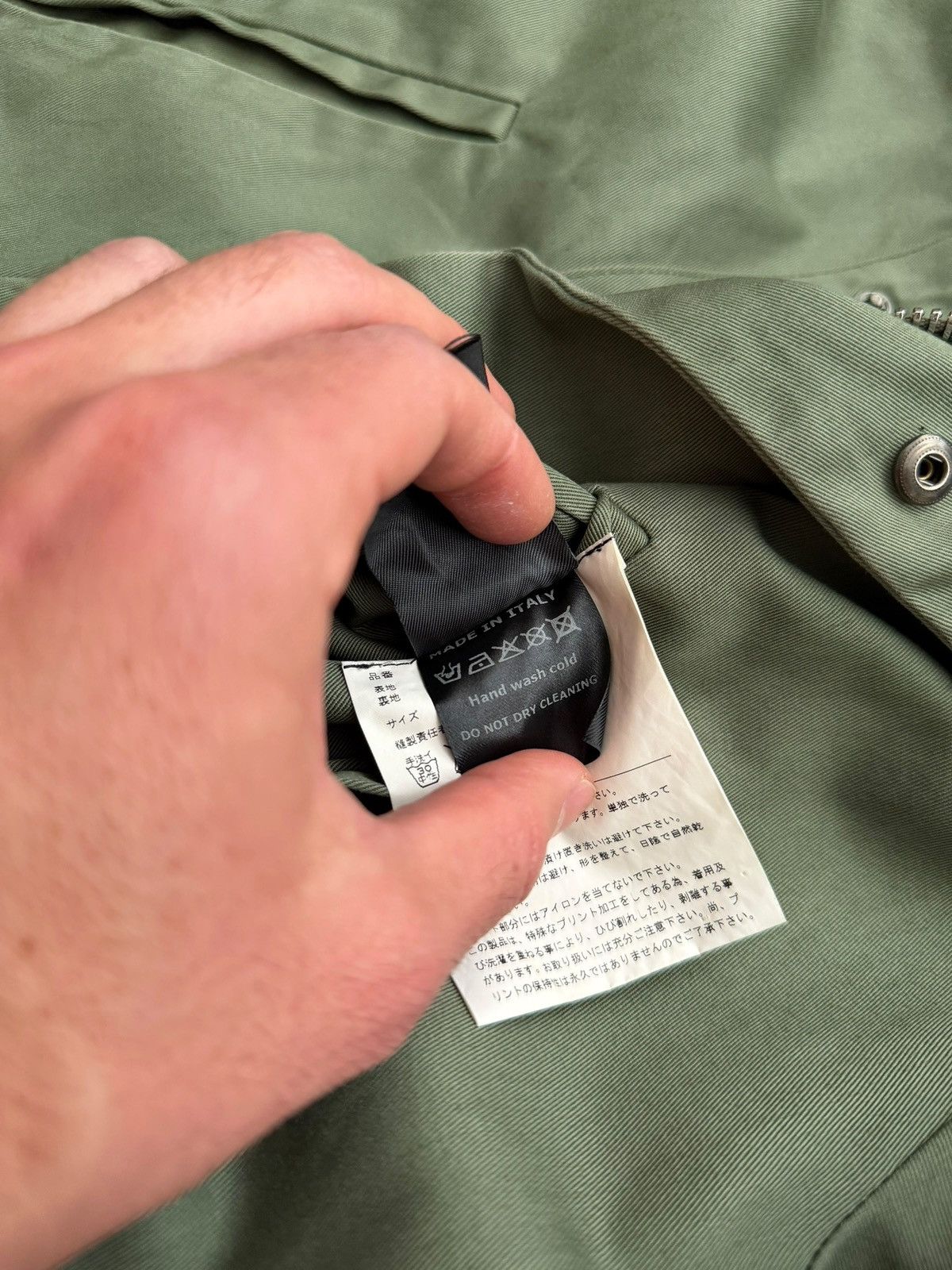 Raf Simons × Sterling Ruby GRAIL 2014 Sterling Ruby Dead Head Floral Parka Size US S / EU 44-46 / 1 - 9 Thumbnail