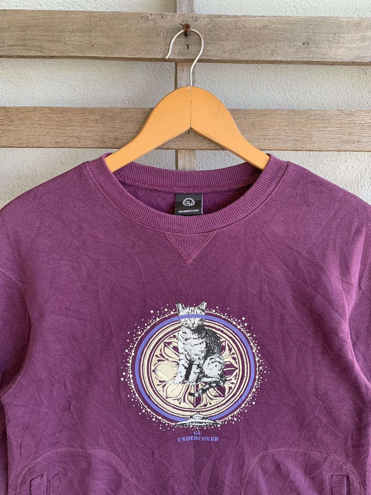 GU × Undercover 🔥Steals🔥 GU X undercover cat long sweatshirt Size S / US 4 / IT 40 - 2 Thumbnail