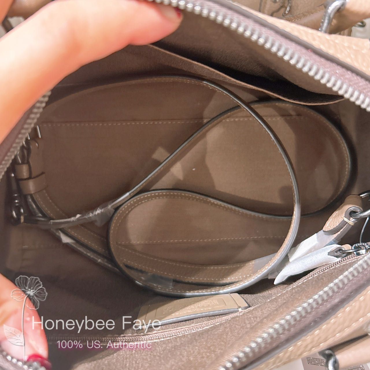 Coach Rowan Satchel Bag CV962 Size ONE SIZE - 5 Thumbnail