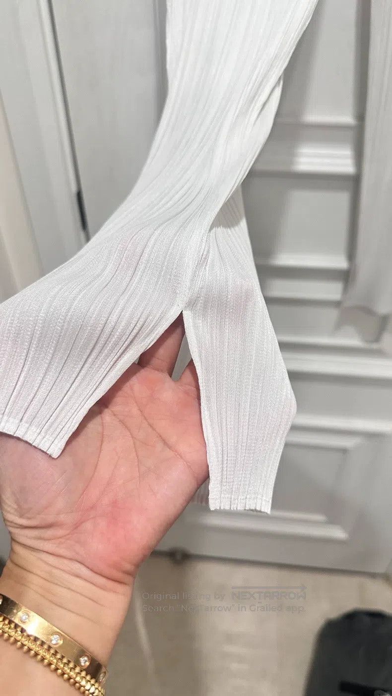 Issey Miyake Issey Miyake White Trousers Size 25" / US 0 / IT 36 - 3 Thumbnail