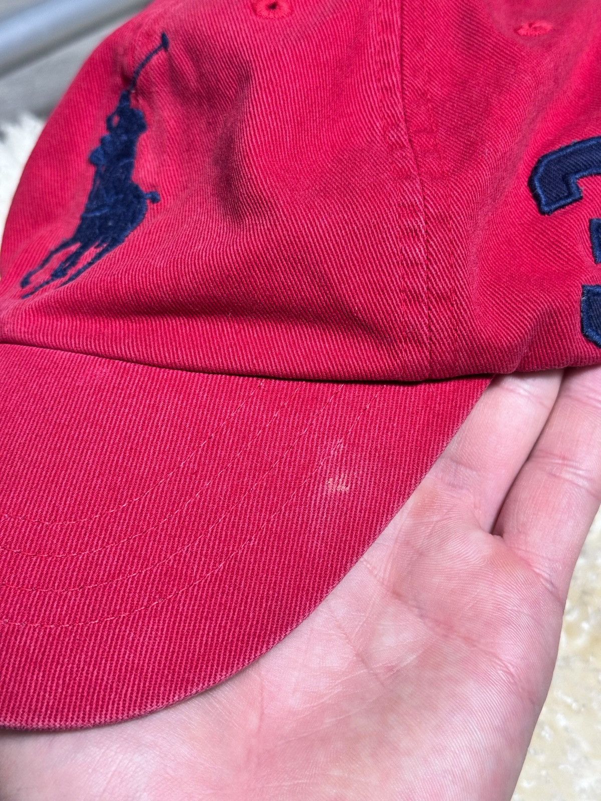 Vintage Polo Ralph Lauren Vintage Big Logo Mens Cap Size ONE SIZE - 3 Thumbnail