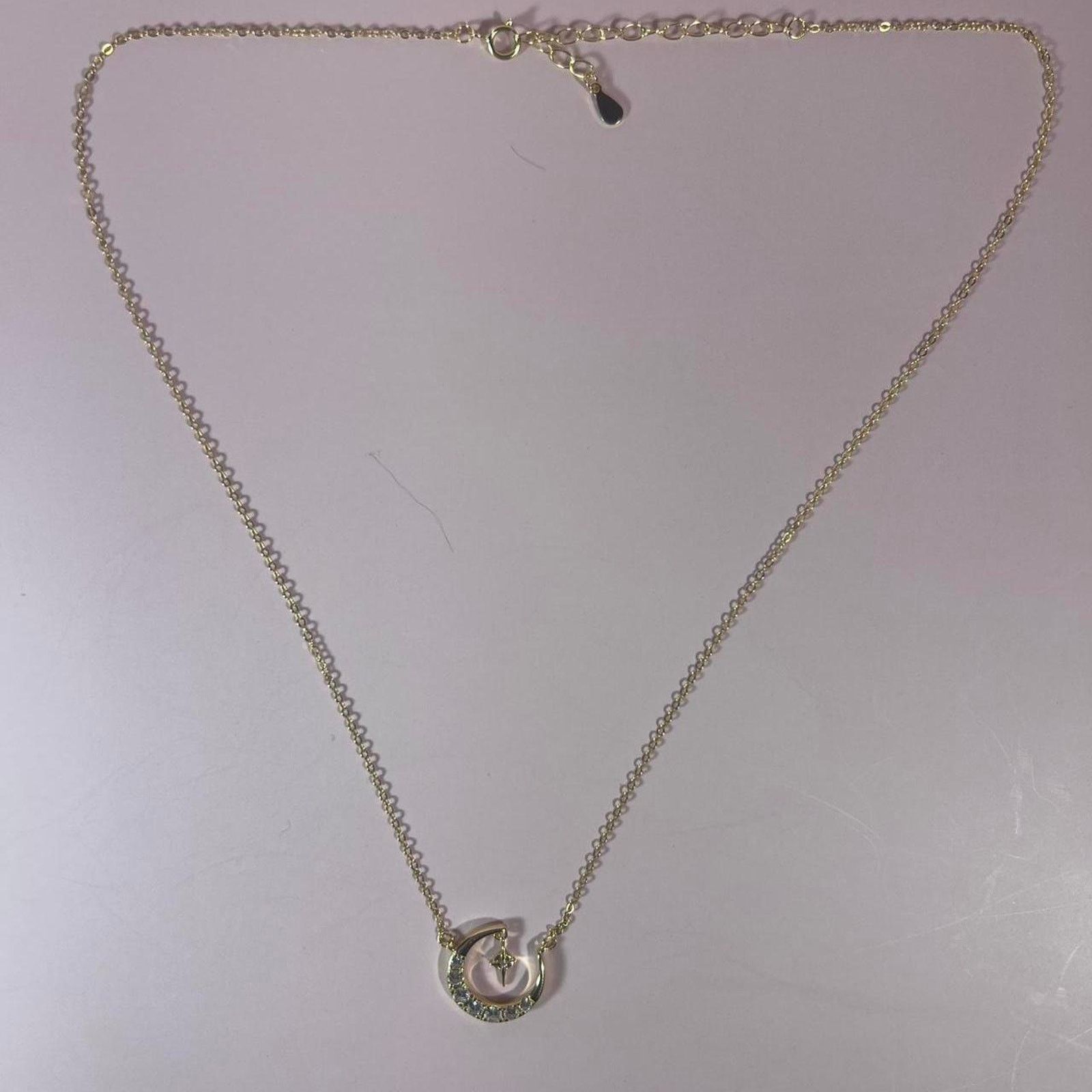 Jewelry Hespera gold star and moon necklace Size ONE SIZE - 2 Thumbnail