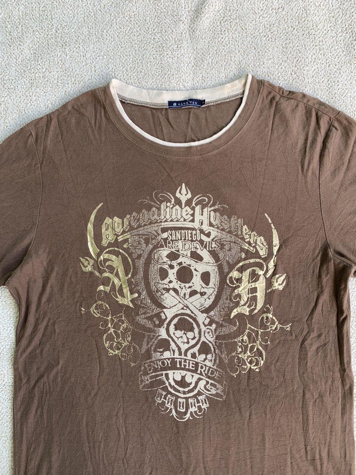 Beauty Beast × If Six Was Nine × Japanese Brand Hangten Double Layer Poem Rock Tshirt Size US XL / EU 56 / 4 - 2 Thumbnail