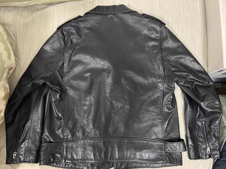 Schott Schott Leather coat Size US XL / EU 56 / 4 - 2 Thumbnail