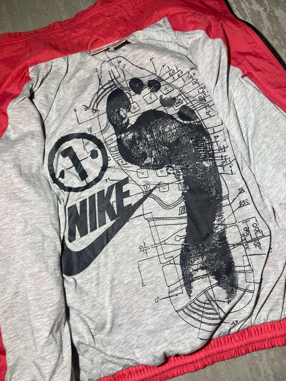 Nike Super Rare Vintage Nike Retro 90s Vintage Jacket Arm printed Size US M / EU 48-50 / 2 - 11 Thumbnail