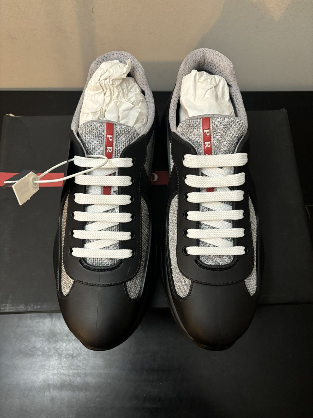 Prada Prada America’s Cup Soft Rubber Black Size US 10 / EU 43 - 2 Thumbnail